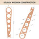 All In One Wooden Herb Stripper Wood Leaf Remover Herb Stripping Spaghetti Pasta Measurer Oven Rack Push Pull Tool All Together Kitchen Gadgets Cooking Small Kitchen Appliances Chef s