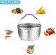 Steamer Basket For Instant Pot Pressure Cooker Accessories Set Compatible With 5/6/8 Qt Instapot -18/8 Stainless Steel Strainer Insert With Silicone Handledivideregg Steamer Rack 6 Quart