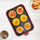 Multifunction Nonstick Baking Maker With 3 Interchangeable Baking Plates For Fried Eggs Fried Steak Takoyaki Cake Pops Grill Maker Red-1