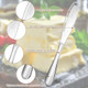 2Pcs Butter Knife Spreader Stainless Steel 3-In-1 Sandwich Curler Slicer And Spreader Durable Straight Edge Butter Grater With Holes Kitchen Serrated For Cold Cream Cheese Jellies