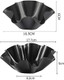 4Pcs Tortilla Maker Nonstick Taco Shell Maker Salad Bowl Carbon Steel Baking Molds For Kitchen