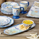 Wake At The Lake Cheese Plate & Oval Tray Set – Rustic Lake House Melamine Serveware With Dip Bowl & Cheese Knife For Charcuterie Appetizers & Dips – Shatterproof Perfect For Cabin Getaways