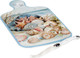 International Coastal Landscape Cheese Board With Knife Set 13.25-Inch Length For Everyday Use Kitchen Accessories Party Celebration