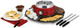 Kalorik 4-In-One Sandwich Grill And Waffle Maker With Interchageable Nonstick Plates And Cool-Touch Handle Perfect For Waffles Grilled Cheese Fried Eggs And More 800-Watts Stainless Steel
