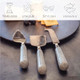Karma Holiday Plaid Cheese Tool Set Of 3 Stainless Steel And Enamel Cheese Tools Plaid