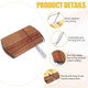Multipurpose Cheese Slicer Cutter Cheese Cutting Board Slicers Cutters Handheld For Block Butter Slicer Cheeses Making Supplies Vegetable Cutter With Stainless Steel Blade For Vegetables Bread