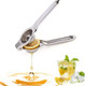 Ergonomic Lemon Lime Squeezer - Food-Grade Stainless Steel Juicer With Grooved Pressing Design Rust-Resistant & Easy To Clean Kitchen Gadget