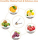Ergonomic Lemon Lime Squeezer - Food-Grade Stainless Steel Juicer With Grooved Pressing Design Rust-Resistant & Easy To Clean Kitchen Gadget