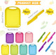 30 Pcs Plastic Cutting Board For Kids Safe Knife Cutting Knife Cooking Supplies Cooking Utensils Including15 Child Safe Knife 15 Chopping Board For Cooking Club Preschool