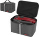 Hand Mixer Carrying Bag For Kitchenaid Mixers - Compatible With 5/6/7/9 Ultra Power Speed Models Travel Storage Box With Handle For Mixer Accessories (Case Only)-Dark Gray