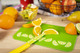 Kuhn Rikon Colori Non-Stick Straight Paring Knife With Safety Sheath 4 Inch/10.16 Cm Blade Orange