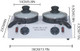 80W Electric Chocolate Melting Machine Melt Chocolate Cream Butter Non-Stick Chocolate Melting Pot Aluminum Temperature Controllable Heating Pot For Cake Shops