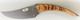 Laguiole En Aubrac Handmade Cheese Knife 'Le Buron' Kmf99Oli/Lzb1 Olivewood Handle