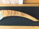 Laguiole En Aubrac Handmade Cheese Knife 'Le Buron' Kmf99Oli/Lzb1 Olivewood Handle