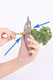 Herb Stripper Tool Kitchen Leaf Herb Stripping Gadget Cilantro Stripper For Kale Thyme Fresh Parsley Basil Rosemary Chard