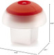 Lxe9Kuxe9 Lekue Reusable Silicone Food Storage Box Container Set Of 3. Set Includes: 0.2L 0.5L 1.0L