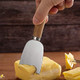 4 Pieces Cheese Knife Set With Wooden Handles Stainless Steel Cheese Knives Cheese Spreaders Butter Knife Mini Serving Tongs Forks Charcuterie Board Accessories For Party Wedding And Christmas