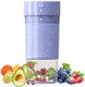 Portable Blender For Smoothies 10 Oz Mini Personal Usb-C Rechargeable Cordless Smoothie Maker & Handheld Protein Shake Blender Quiet Small Travel Juicer For Office Gym Kitchen(Purple)