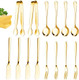 Cheese Butter Spreader Knife Set Charcuterie Accessories Charcuterie Boards Accessories Charcuterie Utensils Stainless Steel Spreader Knives Small Serving Tongs Mini Forks And Spoons For Pastry Making