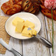 Mudder 8 Pieces Butter Knives Cheese Spreader Knife Stainless Steel Butter Spreader Utensils For Cheese Jam Pastry Making