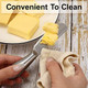 Mudder 8 Pieces Butter Knives Cheese Spreader Knife Stainless Steel Butter Spreader Utensils For Cheese Jam Pastry Making