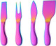 Nonbrand Meisha 4 Pieces Cheese Knives Set Premium Stainless Steel Cheese Slicer Cheese Cutter Perfect For Parties Wedding Christmas Birthday - Rainbow