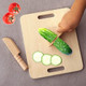 2 Pieces Wooden Kids Knife Toddler Knife For Chopping Kids Knifes For Cooking Toddler Knives Children'S Safe Knives Cutting Veggies Fruits Kitchen Tool For 3-10 Years Old