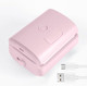 4 In 1 Mini Vacuum Sealer，Portable 60Kpa Heating Vacuum Food Bag Sealer With 1200Mah Rechargeable Quick Automatic Food Storage Machine With Inflatable For Universal Storage Bags Vacuum Bags/Boxes
