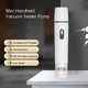 Vacuum Sealer Pump Handheld Air Pump Exhaust Compact Rechargeable Automatic Vacuum Sealer Machine For Sous Vide And (White)