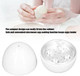 Hard Boiled Egg Cooker Cook 4 Eggs In Minutes Compact Design For Easy Storage Microwaving Function For Moist And Tender Eggs