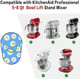 Sliding Mat Compatible With Kitchenaid 6/7/8 Quart Bowl-Lift Stand Mixer