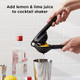 Rabbit R4-10801 Manual Citrus Press Cocktail Juicer (Black)