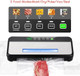 Moist/Dry Vacuum Food Sealer For Food Storage 11.8'' Cutter Up To 20 Feet Roll Storage Countdown Assistant And Visual Window 5 Food Modes For Prep Food