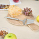 Restaurantware-German Standard Cheese Cutter 1 Heavy-Duty Cheese Plane - Ergonomic Handle Dishwashable Stainless Steel Cheese Slicer Cuts Uniform Slices For Semi-Soft Semi-Hard Or Hard Cheese