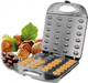 1400W Electric Mini Waffle Maker 24-Hole Walnut Cookie Mold Maker Automatic Cookie Press Stuffed Waffle Maker Machine With Non-Stick Coating For Cookie Pie Cake Waffle