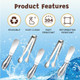 Spreader Knife Set8-Piece Cheese And Butter Spreader Knivesmini Serving Tongsstainless Steel Multipurpose Butter Knives Used For Cheese Cold Butter Jam And Other Kitchen Daily