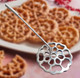 Bunuelos Mold With Safety Handle Aluminum Bunuelera For Buñuelos De Viento Spanish Rossette Wind Fritter Bunuelo Waffle Maker