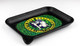 Santa Cruz Shredder Freak Brothers Black Tray - Smooth Rounded Edges Spout For Easy Filling - Durable Design For Effortless Experience - Small