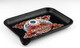 Santa Cruz Shredder Freak Brothers Black Tray - Smooth Rounded Edges Spout For Easy Filling - Durable Design For Effortless Experience - Small