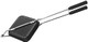 Non-Stick Iron Coating 2 Side - Cut Gas Sandwich Toaster Snack/Sandwich Griller/Sandwich Maker (Black)
