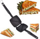 Aluminium Non Stick 2 Cut Gas Toaster Sandwich Maker Toaster Non Stick Gas Sandwich Toaster