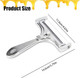 2Pcs Stainless Steel Wire Cheese Slicer Adjustable Thickness Cheese Shaver With Cheese Shovel Wire Cheese Cutter Slicer Kit Cheese Cutter Board Butter Slicer For Soft Semi-Hard Hard Cheeses Butter