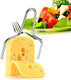 1Pc Cheese Slicer With Wire Stainless Steel Cheese Cutter For Block Butter Slicer Tool