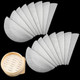 16Pcs 11 Inch Non-Stick Silicone Steamer Mesh Matreusable Round Silicone Steamer Linerswhite Dim Sum Mesh Round Dumplings Buns Mat Steamed Pad For Home Kitchen Cooking