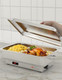 29" Commercial Electric Griddle 3000W Half Grooved Teppanyaki Grill Stainless Steel Electric Countertop Griddle With Drip Hole 122°F-572°F Electric Griddle For Kitchen Restaurant