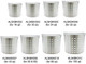 Thunder Group 16-Quart Aluminum Steamer Basket Fits Alsksp003
