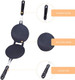 Waffle Maker Fine Wafers Nonstick Baking Waffle Egg Cone Making Egg Roller Pan Household Kitchen Gas Baking Baking Tool With Nonstick Plates Waffle Irons Waffle Maker
