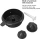 Topincn Juicer Orange Press Strainer Kit Portable Squeezer Machine Parts For Thermomix Juicing Strainer Basket With Press Cone