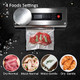 Toprime Vs6682H Vacuum Sealer Lock Food Saver System For Dry & Moist Preservation Recipe Vac Seal Machine For Sous Vide 120W Fully Auto Stainless