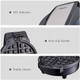 Mini Waffles Maker With 6 Removable Plates 3 In 1 Small Waffle Maker Mini- Waffle Cartoon Waffle Donut 7.4" Non Stick Waffle Iron For Kids And Families Black